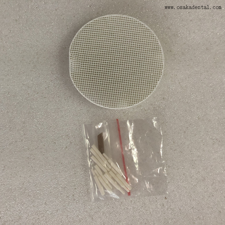 Dental Lab Equipment Honeycomb Firing Round Tray with Metal/Ceramic Pins