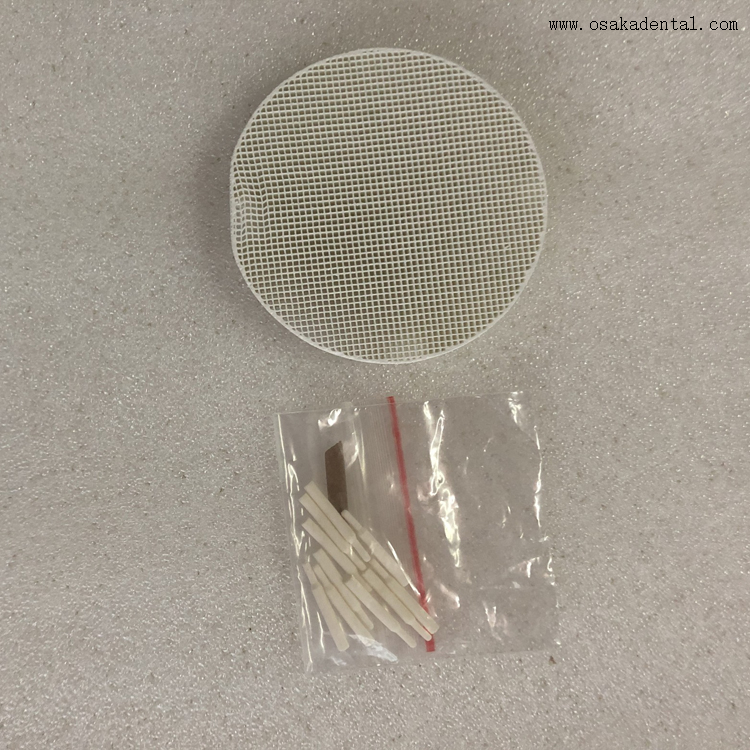 Dental Lab Equipment Honeycomb Firing Round Tray with Metal/Ceramic Pins