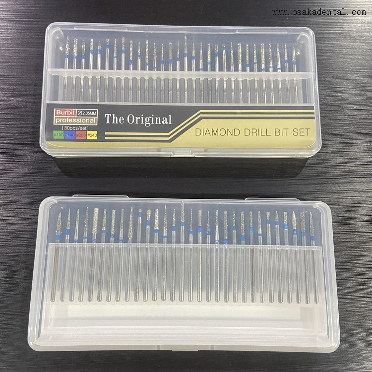 Dental HP Diamond Bur 30pcs/box Packing OSA-F265-5