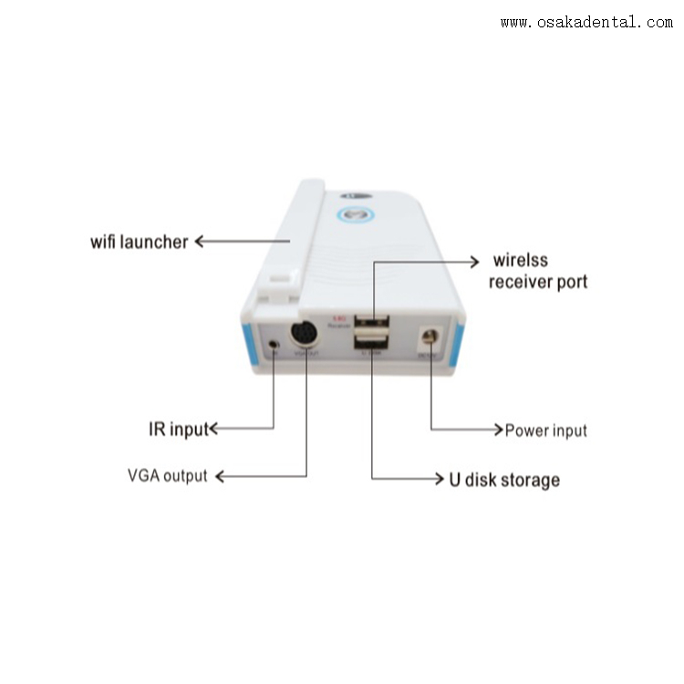 5.0 Mega Pixels CCD WIFI Wireless Dental Intraoral Camera