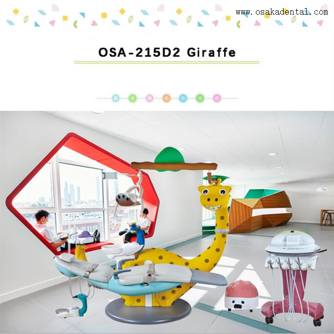 High Quality Kids Dental Chair Unit with Sensor Lamp