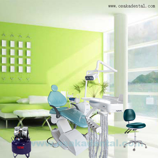 Light blue color dental chair