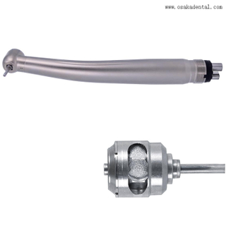 Dental titanium body handpiece Standard head handpiece dental Anti-retraction standard push button high speed handpiece