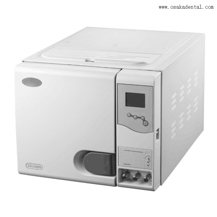 European B Class LCD Display 18L/23L with built-in printer dental autoclave