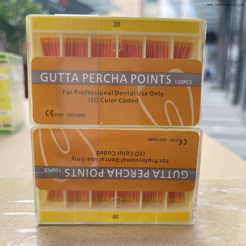 02 Taper Gutta Percha Point And Absorbent Paper Point Dental Filling Material