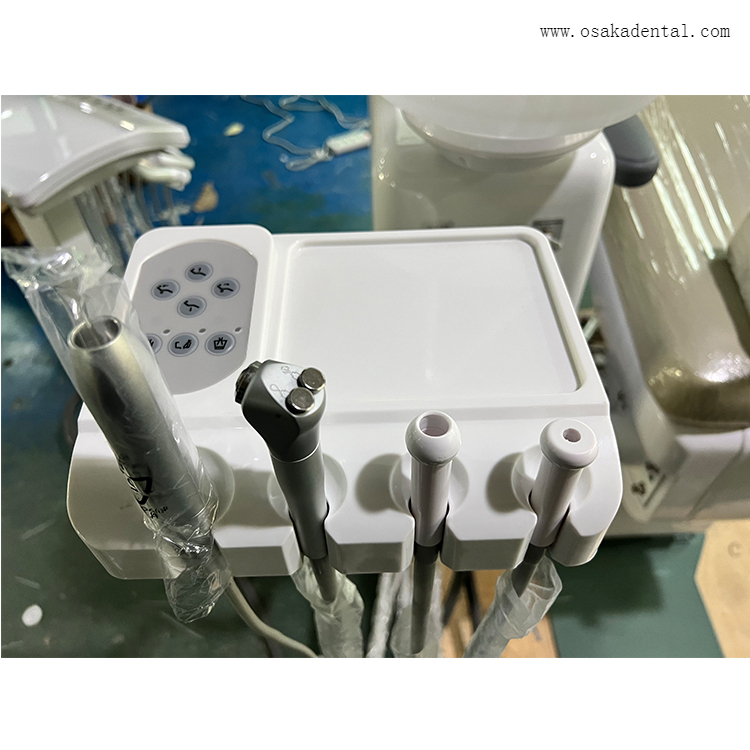 Dental chair with dental cabinet with strong quality dental chair