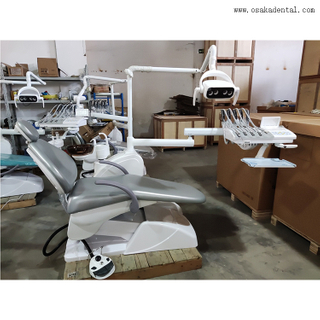 Upholding instrument tray dental chair