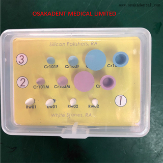 Dental White Stone And Polishing Bur Set 