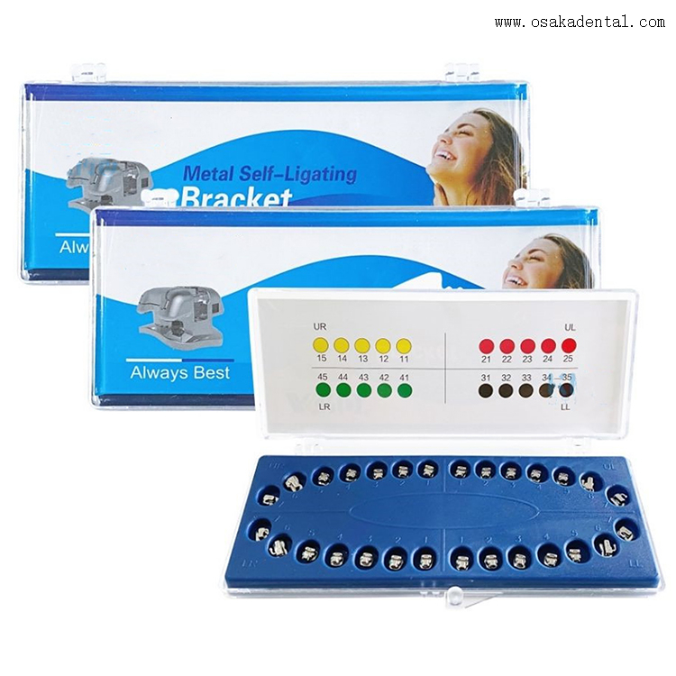 Dental Passive Self-ligating Orthodontic Bracket