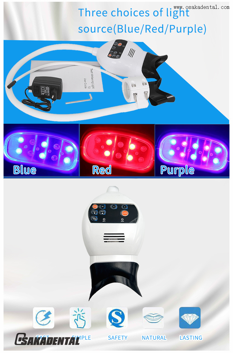 High Quality Teeth Whitening Lamp Black Color