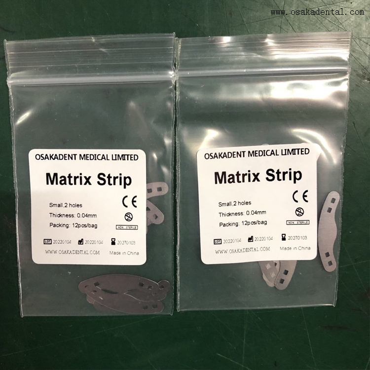 Dental Stainless Steel Matrix Strip / Matrix Band