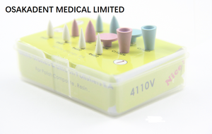 Dental Rubber Polisher Composite Resin Polising Burs Kit OSA-4110V