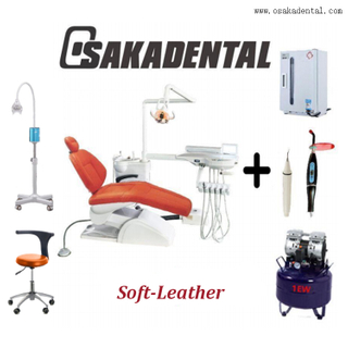 Surgical dental unit chair with Bleaching machine & Dental highspeed handpiece