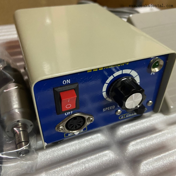 Dental Micromotor 35000 Rpm include The Straight Handpiece And Contra Angle OSA-F044-III