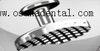 Orthodontic bracket bonding ligual bottons mesh base with oval shape