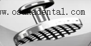 Orthodontic bracket bonding ligual bottons mesh base with oval shape