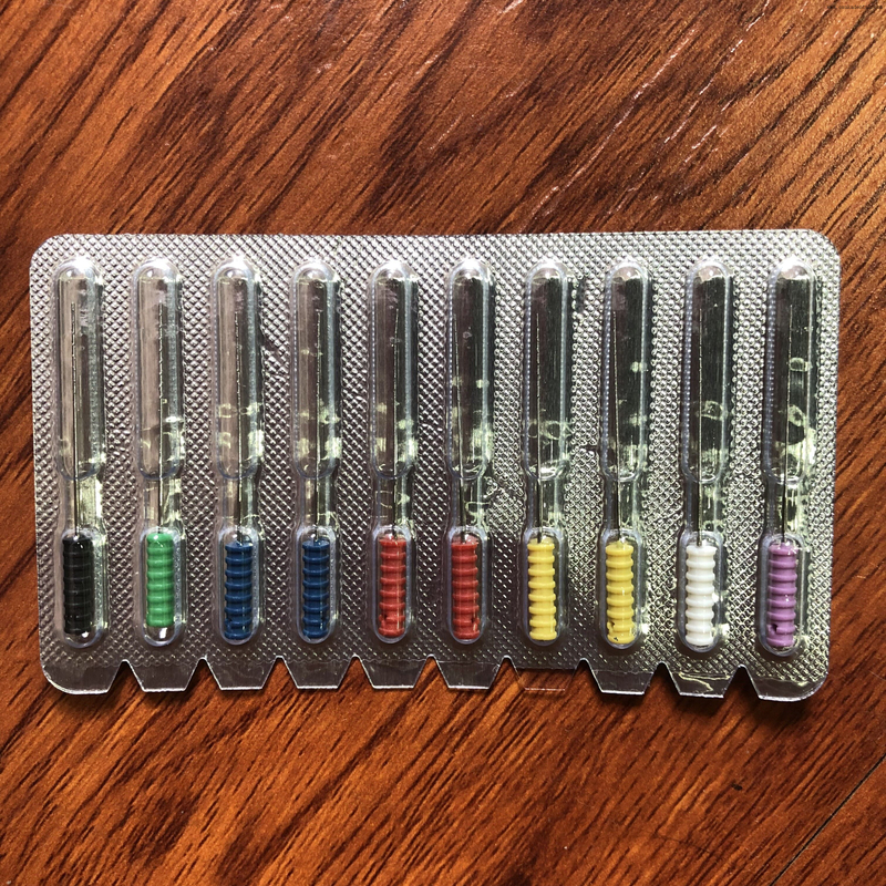 Dental Barbed Broaches Made of Good Wire for Endo Treatment
