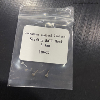 Dental Orthodontic Sliding Ball Hook 3.1mm