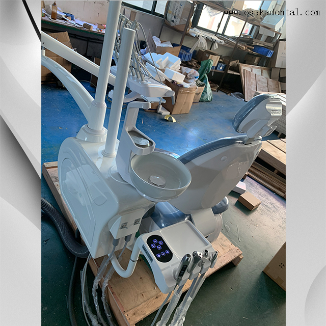 Vinyl Covers Leather Dental Chair With Microscope