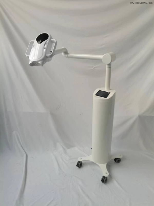 Red blue purple three color Mobie teeth whitening lamp with wheel
