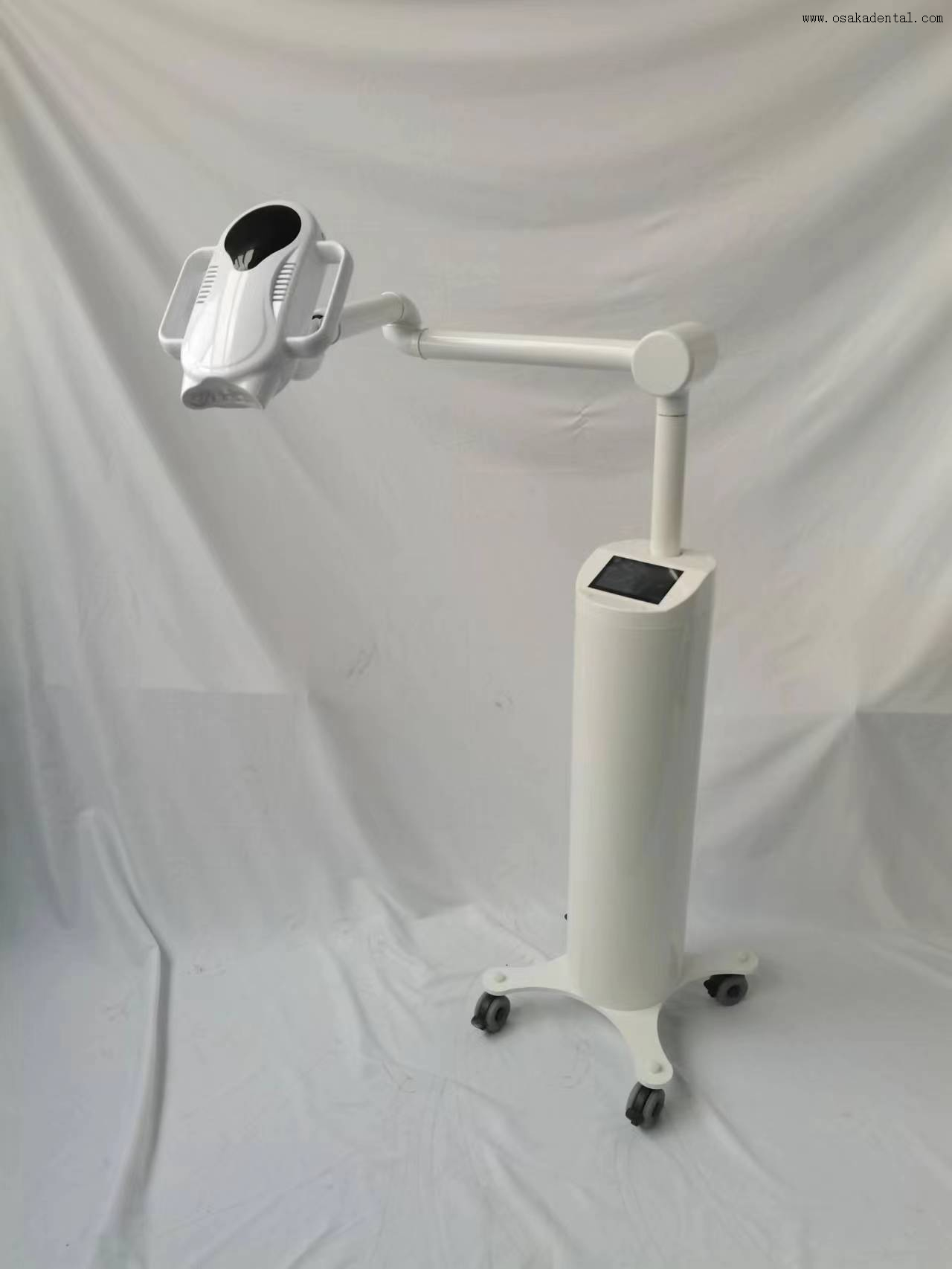 Red blue purple three color Mobie teeth whitening lamp with wheel
