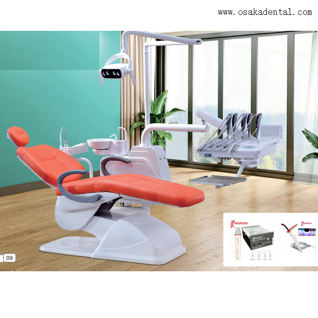 High Class Dental Chair with soft leather and good strong quality base