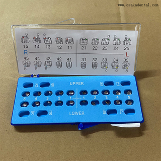 Dental Orthodontic Mesh Base Metal Bracket