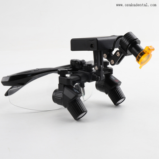 Dental Loupes Dental Corner Magnifying Lens Light Set