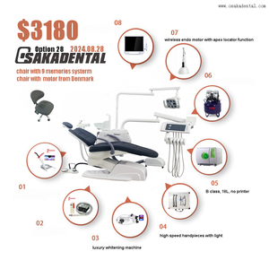 Dental Unit Set with Full Option Luxury dental unit For Dental Clinic OSA-A3 Option 28