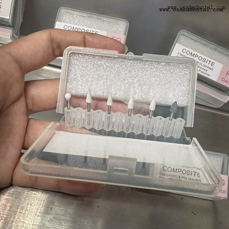 Dental FG COMPOSITE FINISHING & POLISHING Kits White Stone OSA-FG01