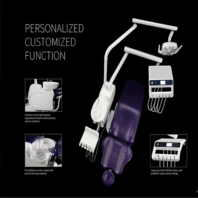 Thermostatic Water Heating System Dental Chair Unit