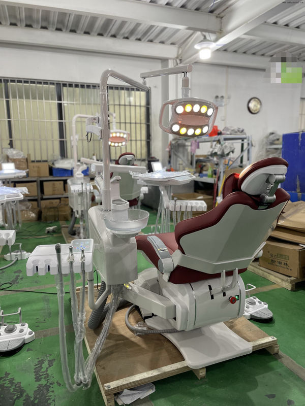 Advanced Dental Chair with Integrated Memory Positioning and Multi-Function Foot Pedal