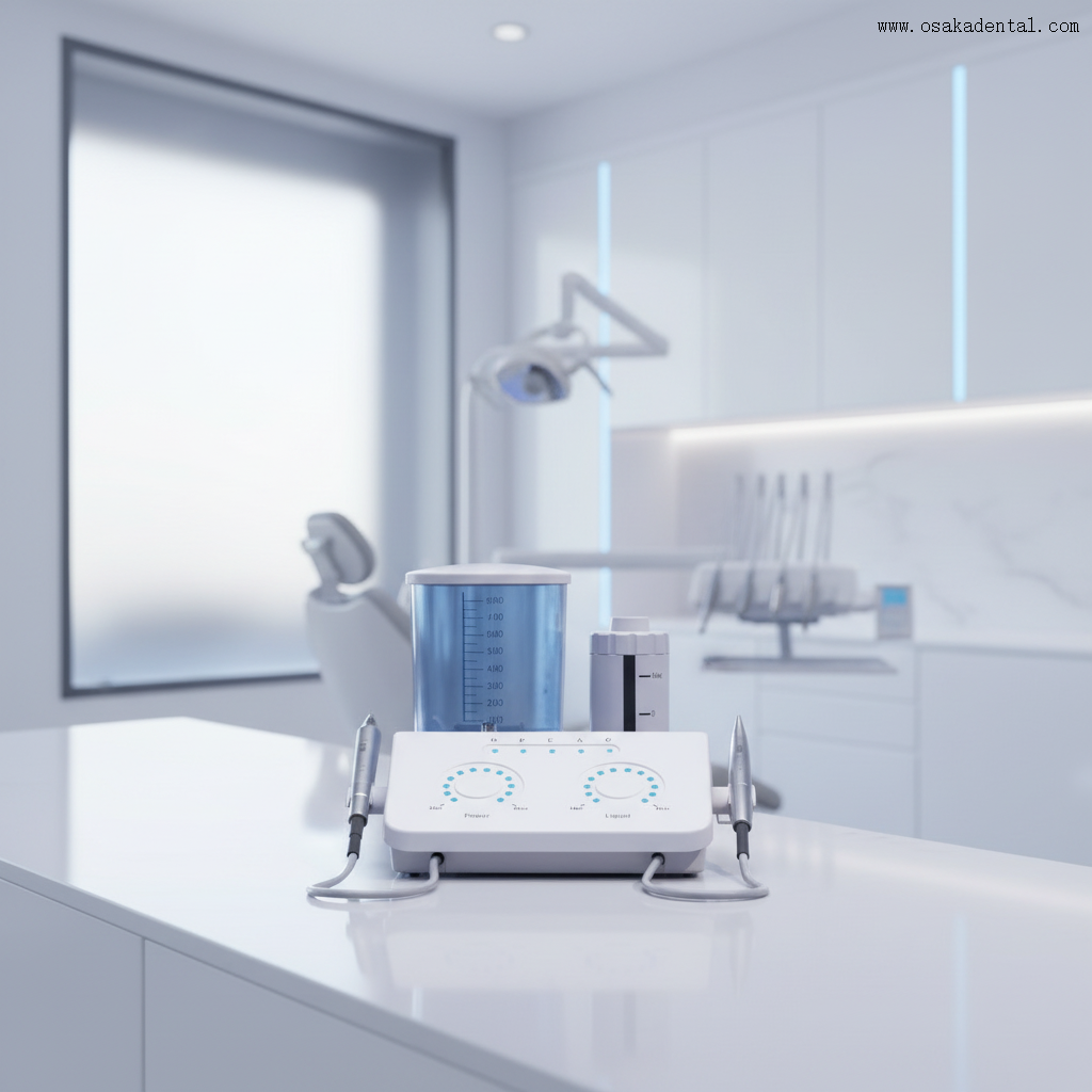 Dental Scaler with Air Prophy Two in One Device