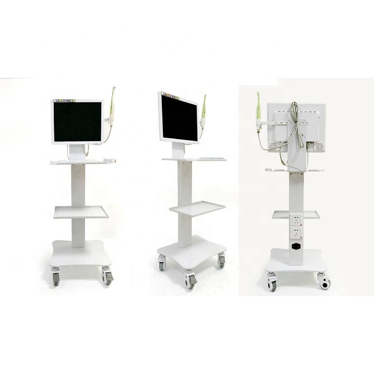 Hot sell built in socket Dental portable trolly