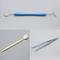 Dental disposable kits 3 sets including Mirror/Probe/Tweezers