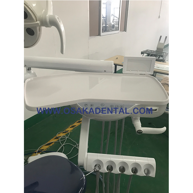 High quality Dental Chair with multi-functional with handpiece tool tray / dental instrument /
