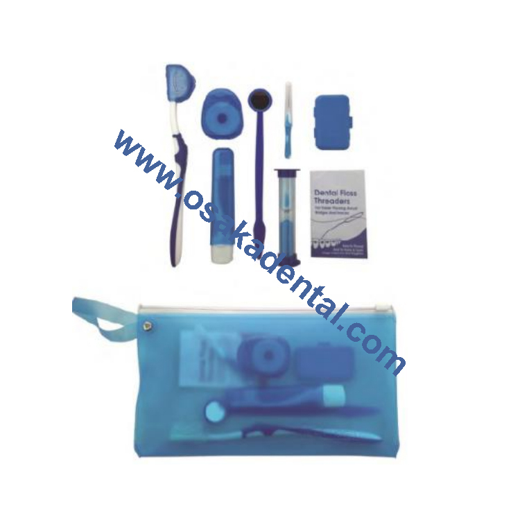 Orthodontic brush teeth set