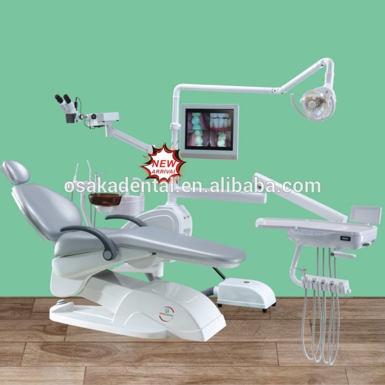 Dental Chair with MicroScope and Monitor Camera Set