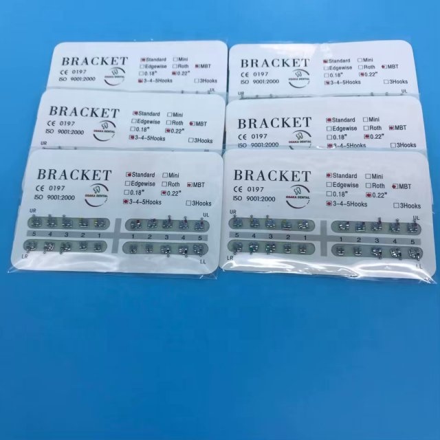 Dental Metal Bracket for Orthodontic