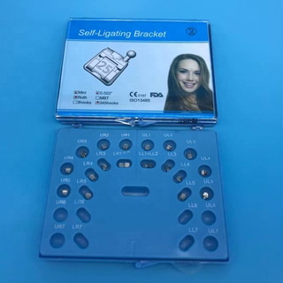 Dental Orthodontic Self-ligating Bracket
