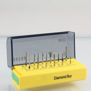 A Dental Diamond Bur Kit with Different Size