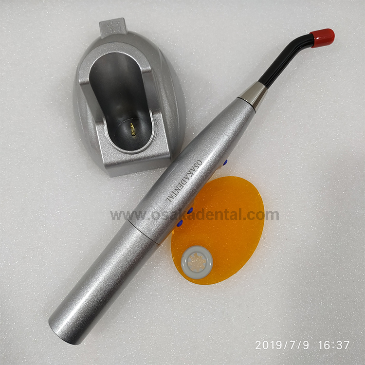 Dental curing light rainbow color type