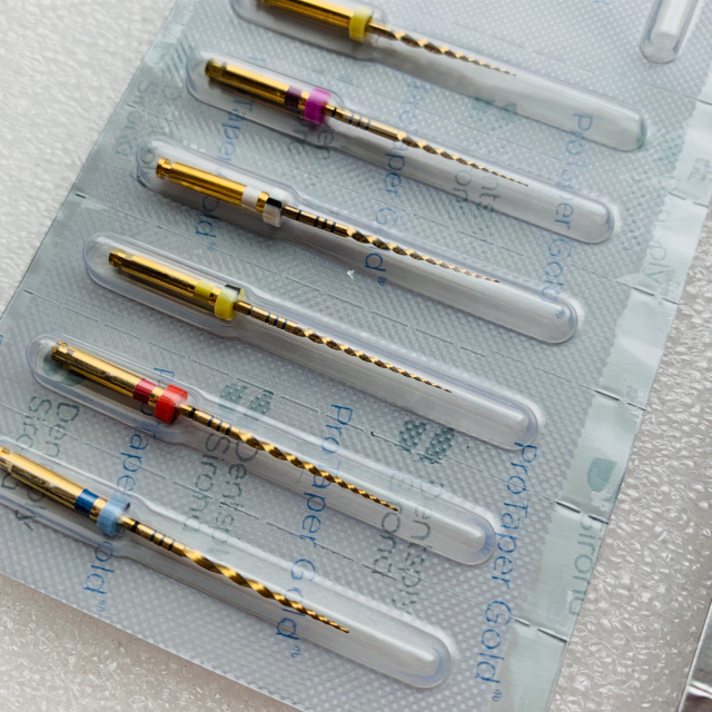 New Packing Dental Endodontic Heat Activation Protaper Gold Niti File