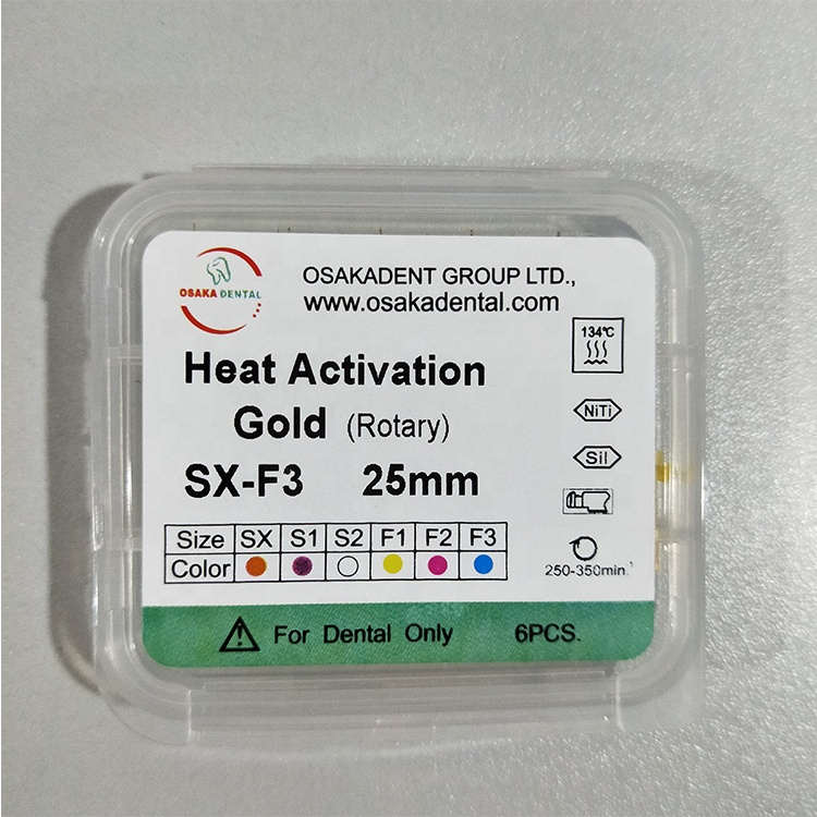 Dental Endodontic Heat Activation Protaper Gold Niti File