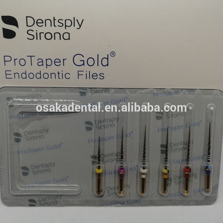 DSB Sirona packing protaper gold endodontic files