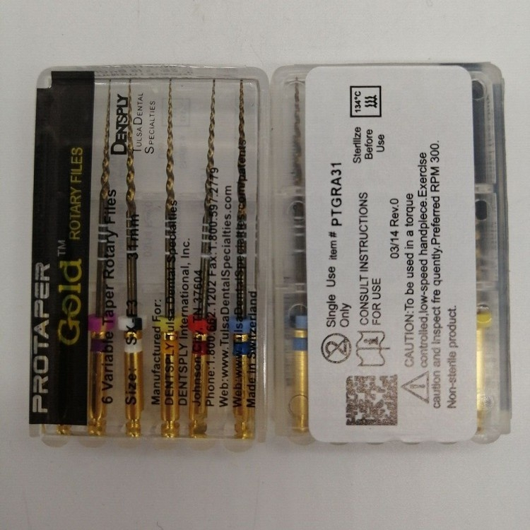 Osaka/DSB Box Packing Protaper Gold Rotary Files