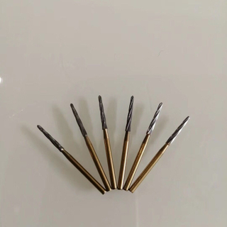 A Dental Golden Endo-Z Carbide Bur