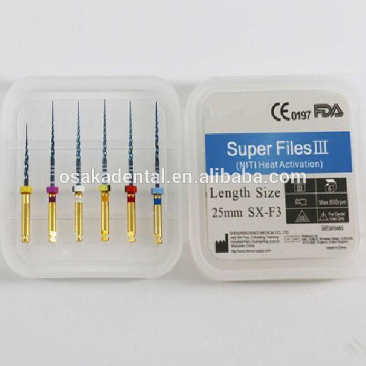 A Osakadental Brand Dental Blue Niti Activation Protaper Super Files