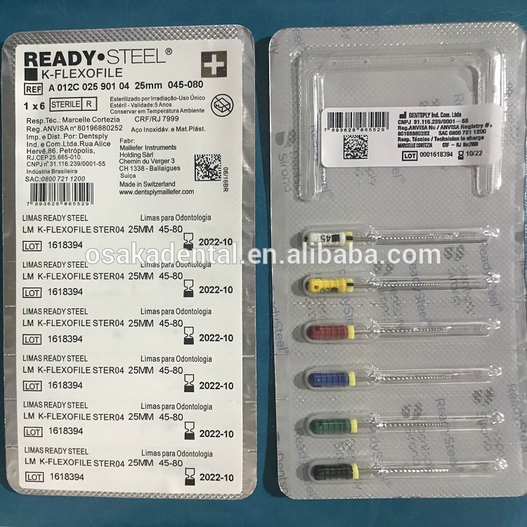 DSB sirona packing K Flexo Files root canal files/dental k files