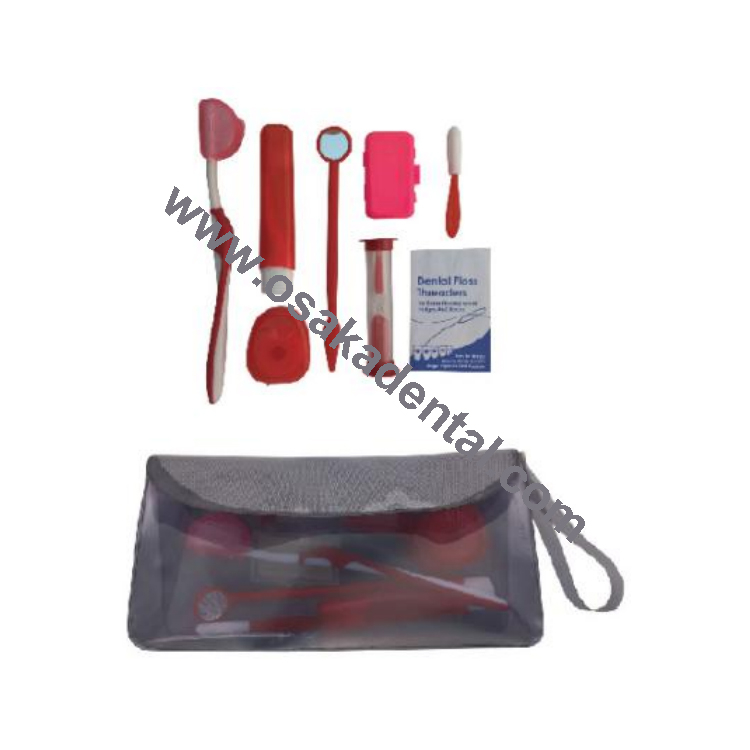 Orthodontic brush teeth set